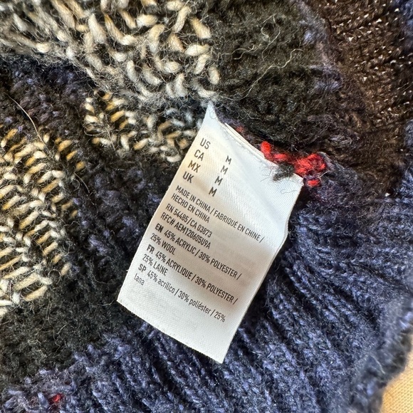 American Eagle Aztec Knit Women’s Sweater - Picture 5 of 9